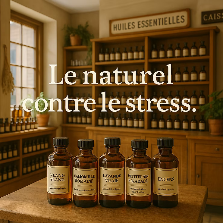 Le naturel contre le stress….