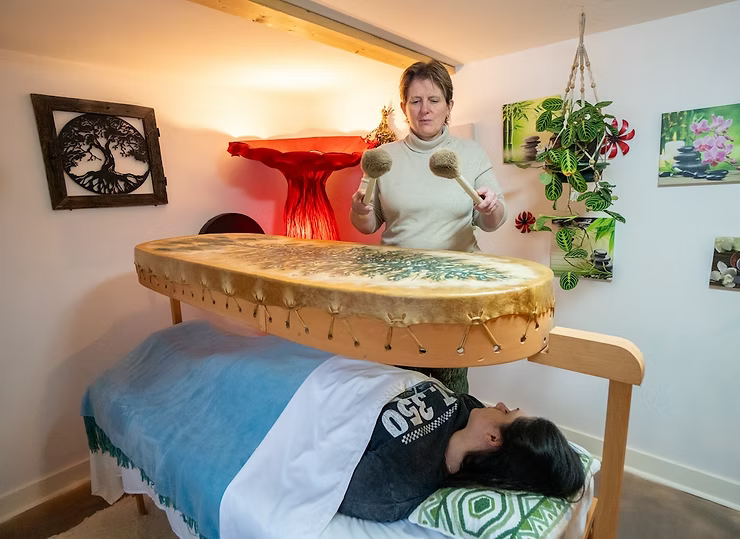 Libérer ses émotions grâce au soin au tambour.