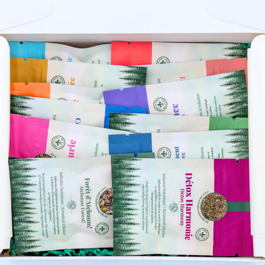 Coffret échantillons infusions botaniques